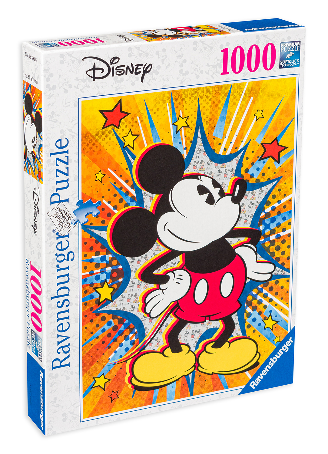 Puzzle Ravensburger din 1000 de piese - Retro Mickey