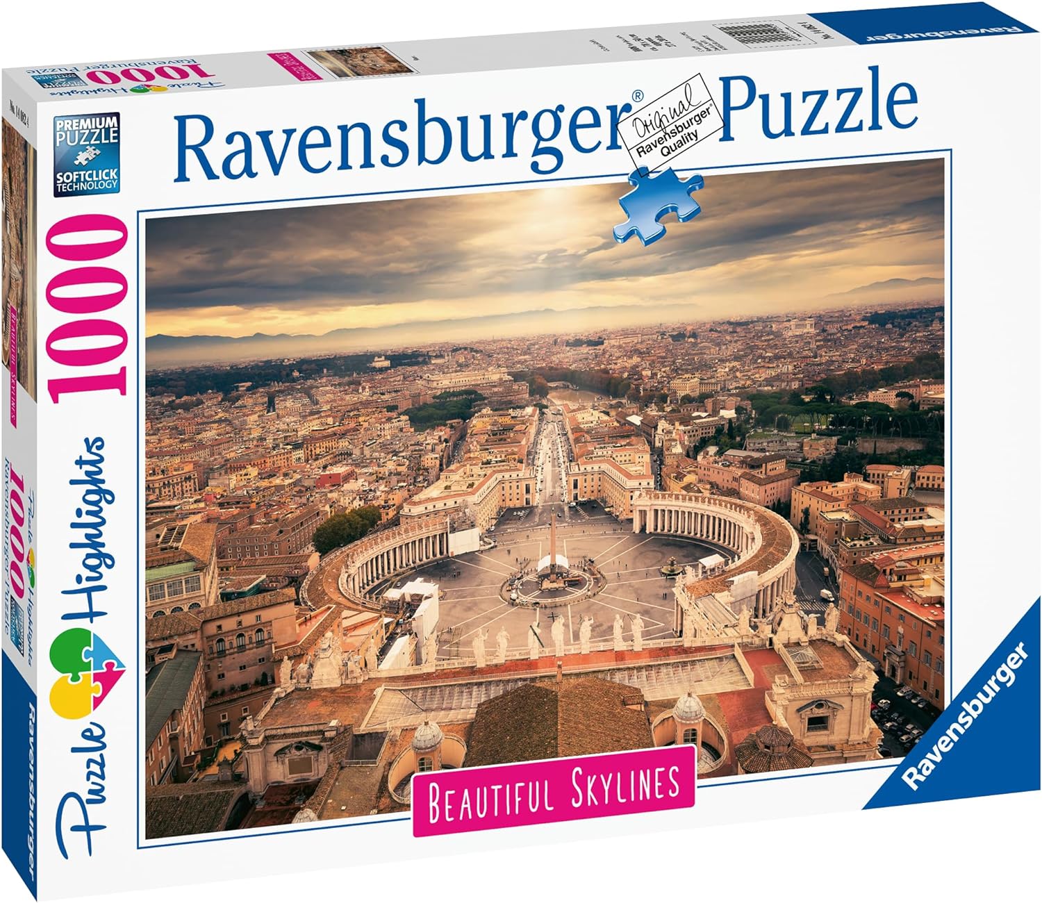 Puzzle Ravensburger din 1000 de piese - Roma