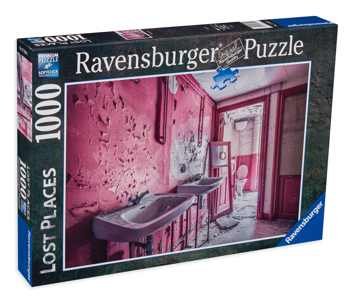 Puzzle Ravensburger din 1000 de piese - Vise roz