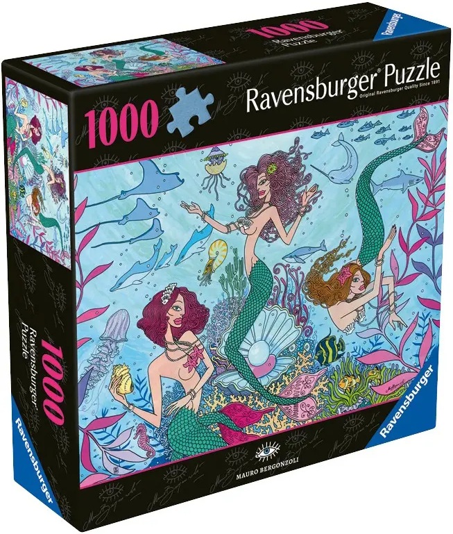 Puzzle Ravensburger din 1000 piese - Sirene