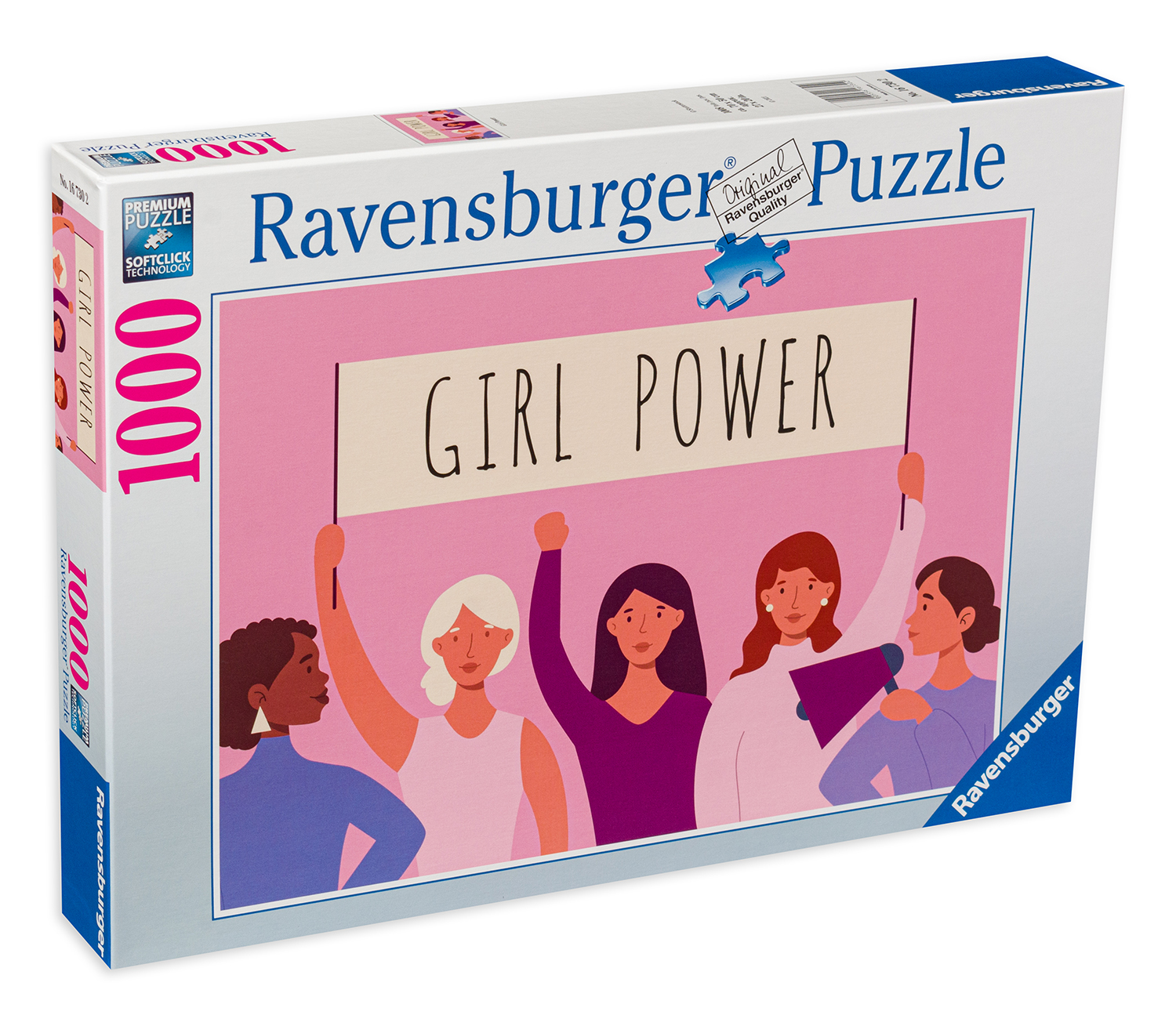 Puzzle Ravensburger din 1000 de piese - Puterea fetelor