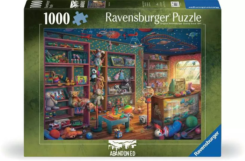 Puzzle Ravensburger cu 1000 de piese - Magazin vechi de jucării