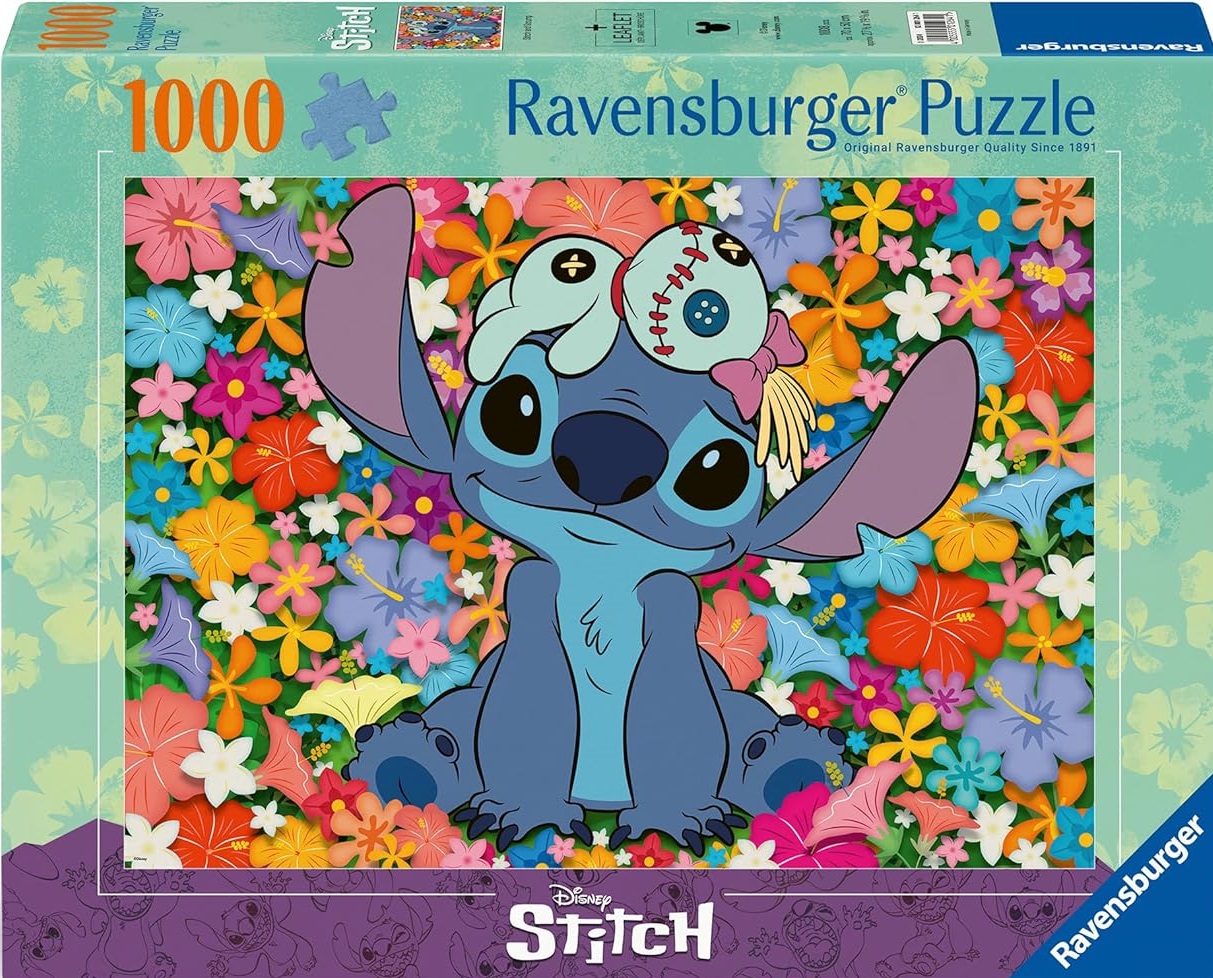 Puzzle Ravensburger din  1000 piese - Stitch