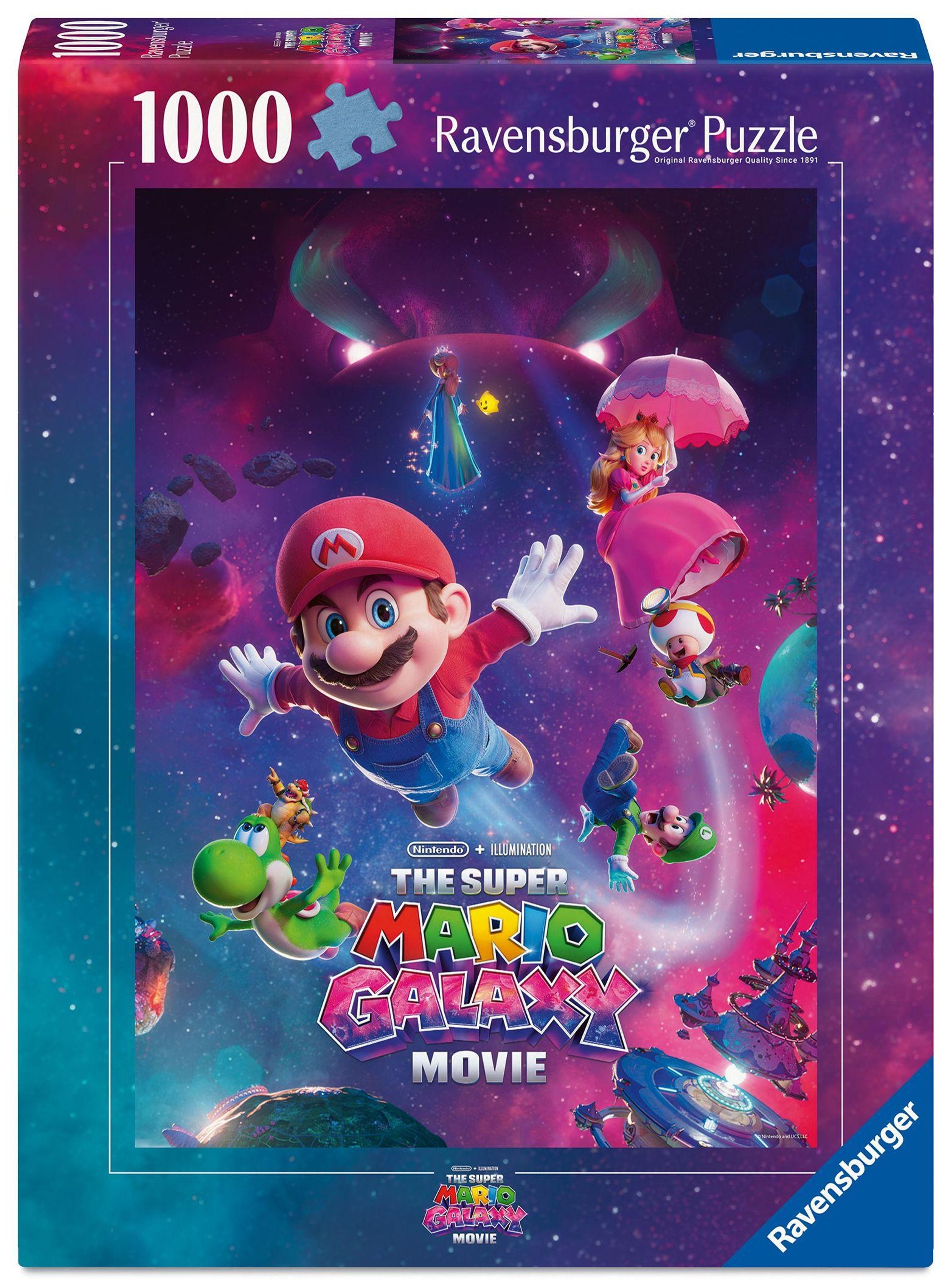 Puzzle Ravensburger din 1000 piese - Super Mario Galaxy: Filmul