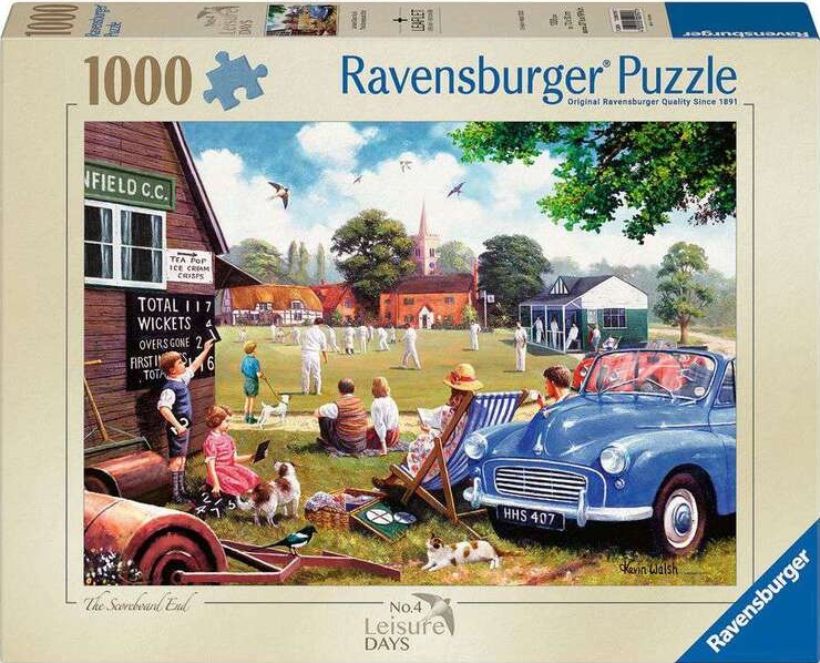 Puzzle Ravensburger din 1000 de bucăți  -Tabla de scor