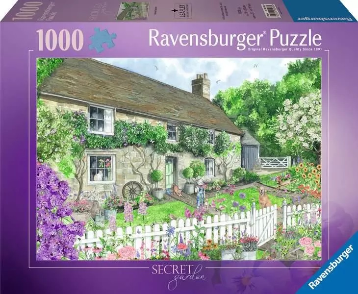 Puzzle Ravensburger din 1000 de bucăți  - Grădina Secretă
