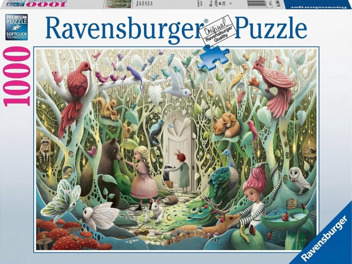 Puzzle Ravensburger din 1000 de piese - Gradina secreta