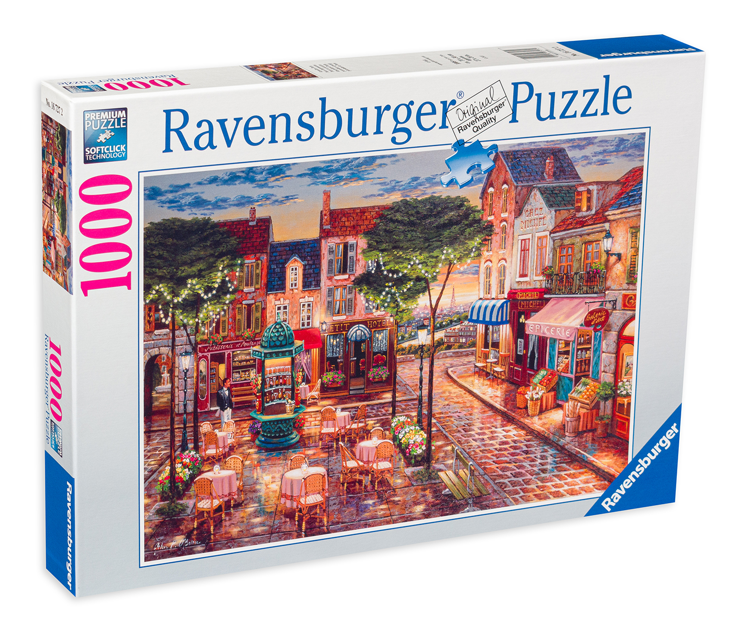 Puzzle Ravensburger din 1000 de piese - Impresii de la Paris