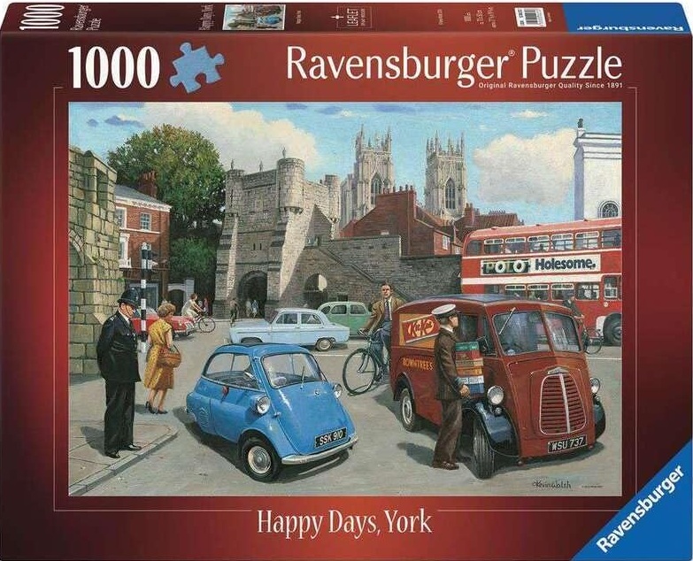 Puzzle Ravensburger din 1000 de bucăți  - York