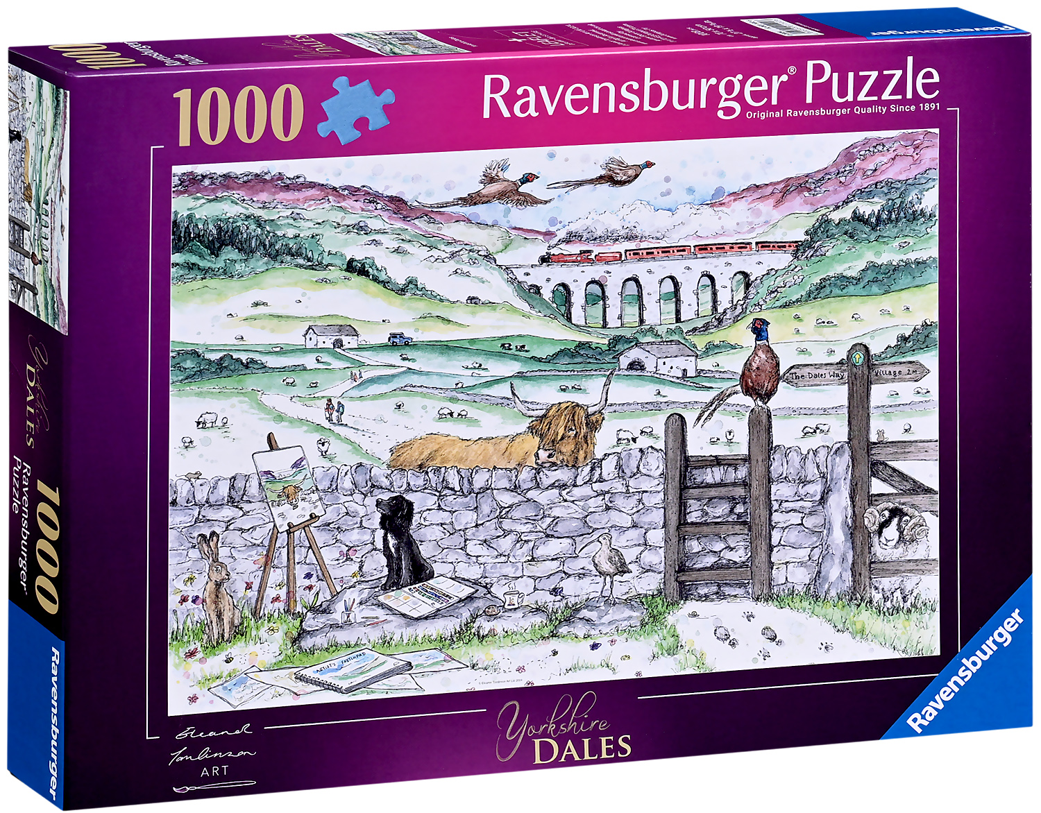 Puzzle Ravensburger din 1000 piese - Yorkshire Dales