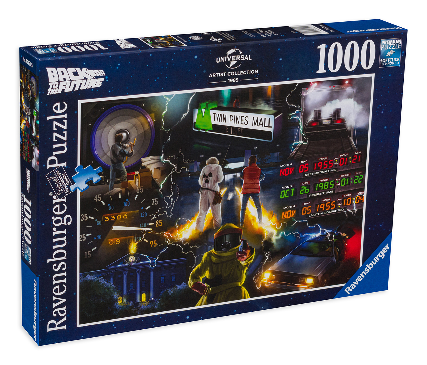 Puzzle Ravensburger din 1000 de piese - Întoarcerea în viitor