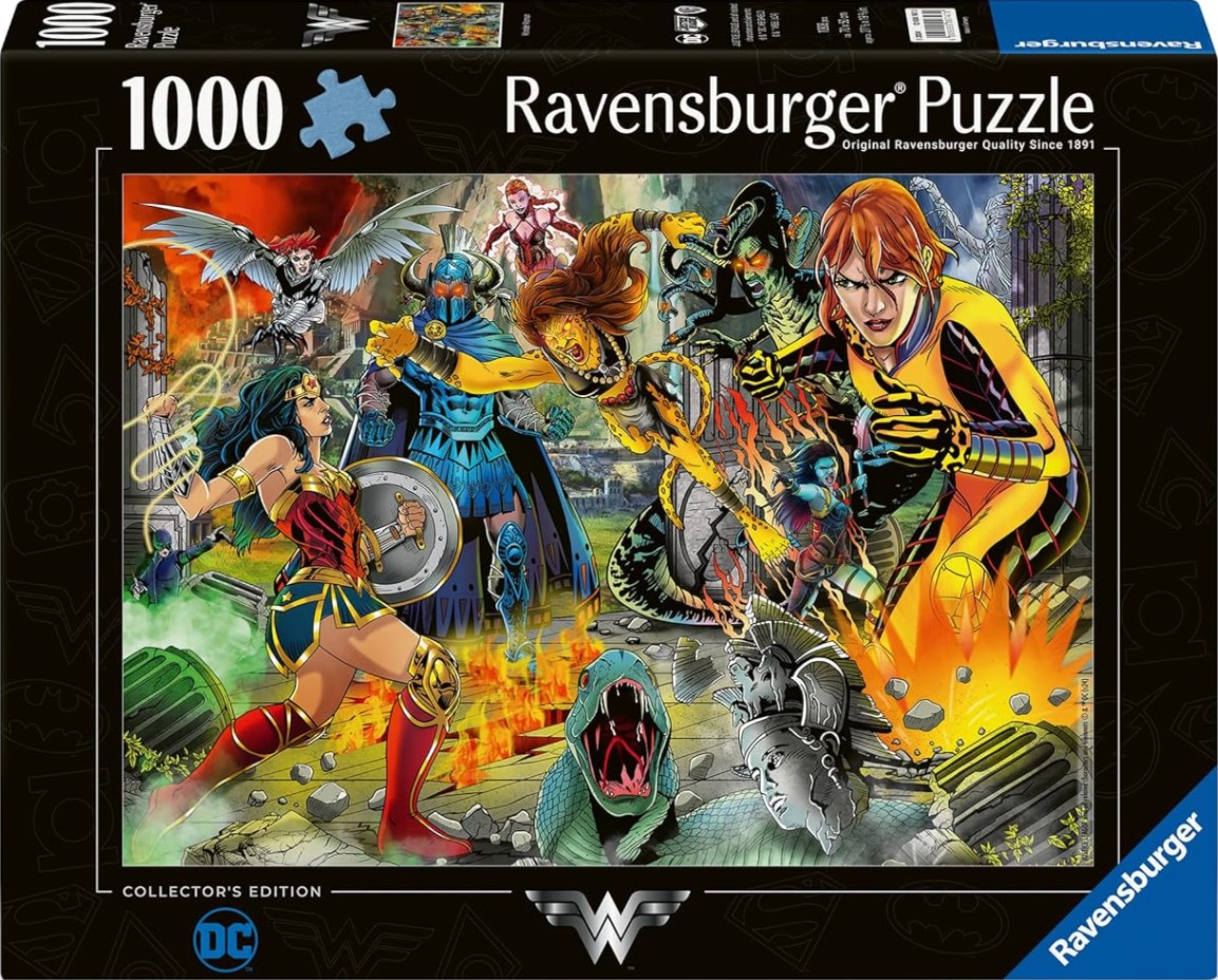 Puzzle Ravensburger din 1000 de piese - Femeia Minune