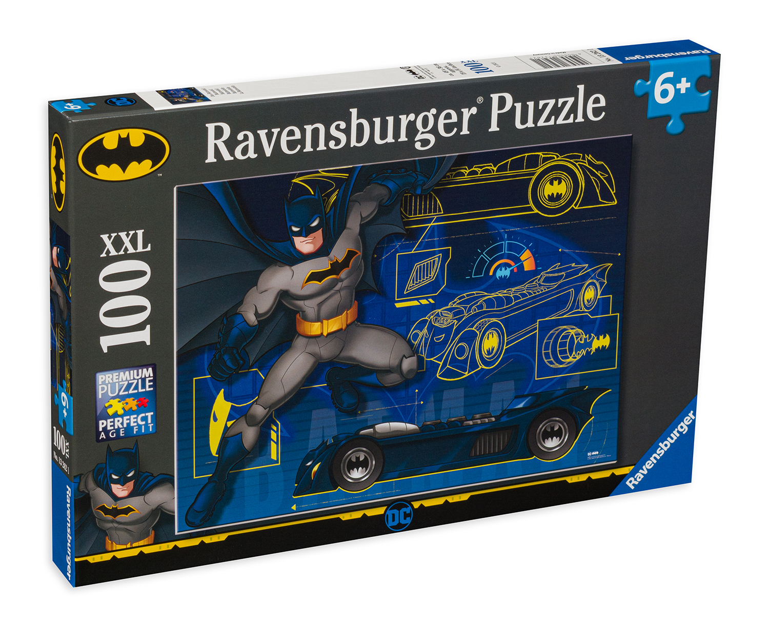 Puzzle Ravensburger din 100 XXL de piese  - Batman