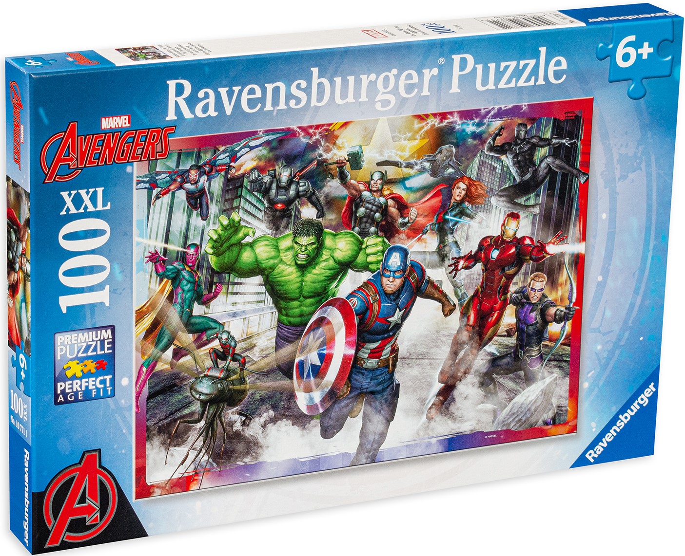 Puzzle Ravensburger din 100 XXL de piese - Răzbunătorii 2