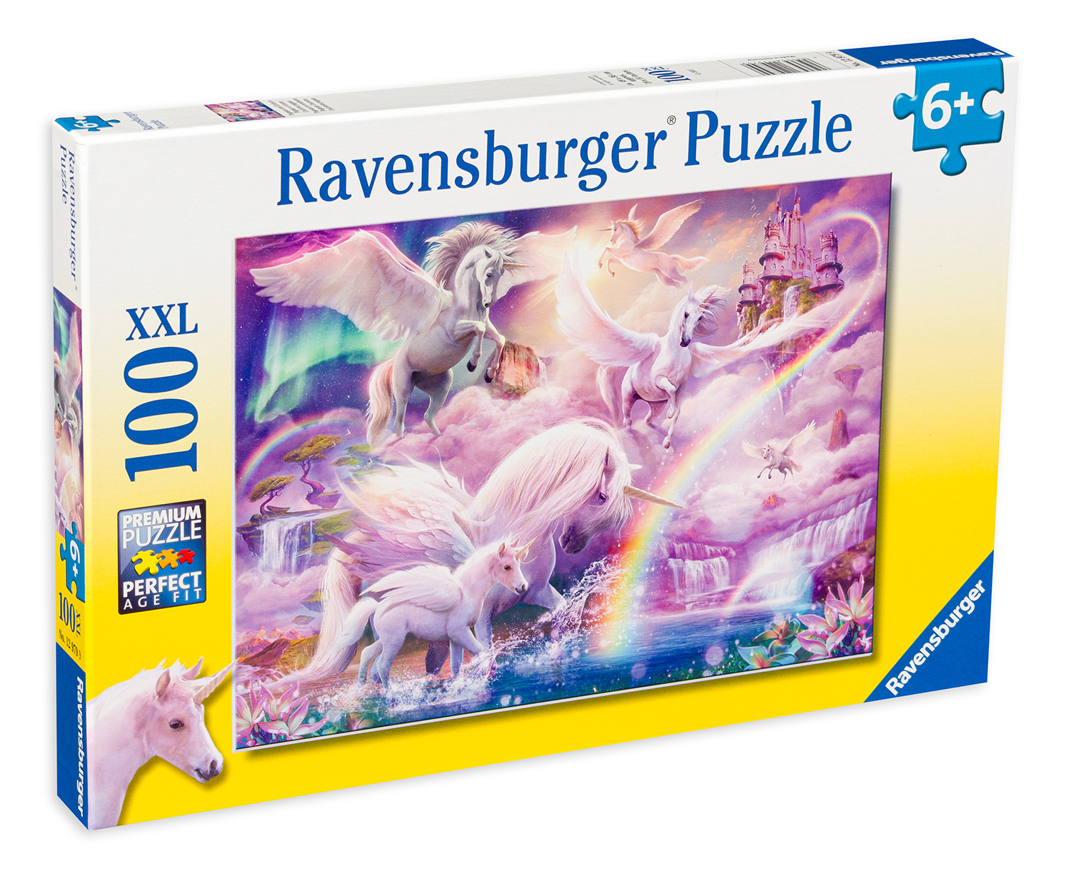 Puzzle Ravensburger din 100 XXL de piese - Pegasus Unicorns