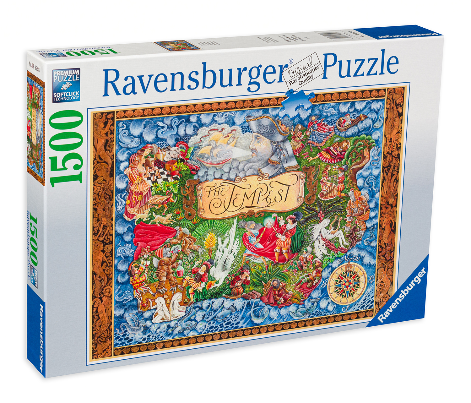Puzzle Ravensburger din 1500 de piese - Furtuna