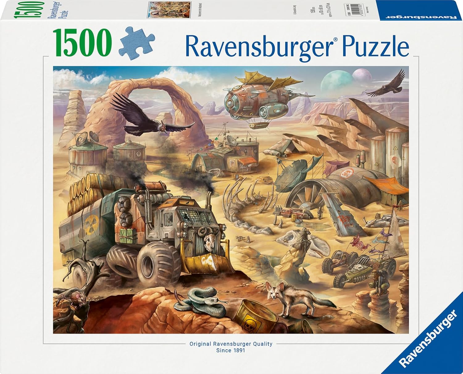 Puzzle Ravensburger din 1500 piese - Bine ați venit în sălbăticie