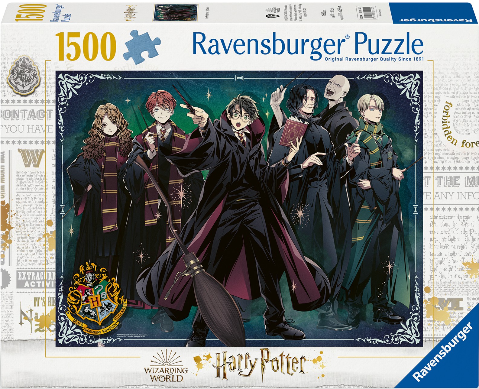 Puzzle Ravensburger din  1500 piese - Harry Potter