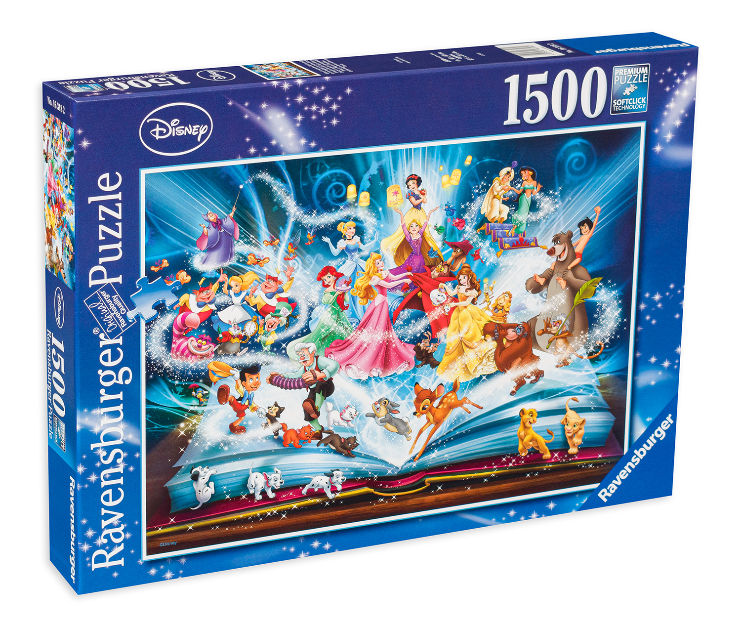 Puzzle Ravensburger din 1500 de piese - Cartea Disney