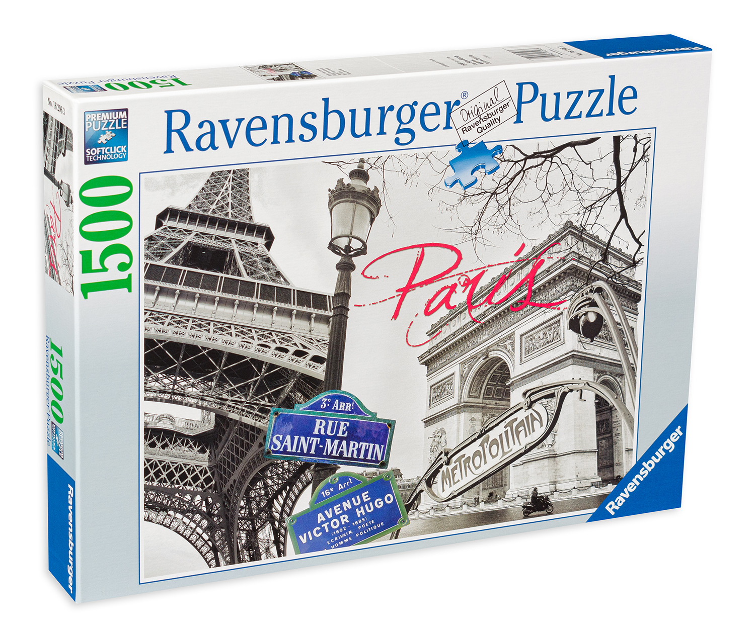 Puzzle Ravensburger din 1500 de piese - Paris