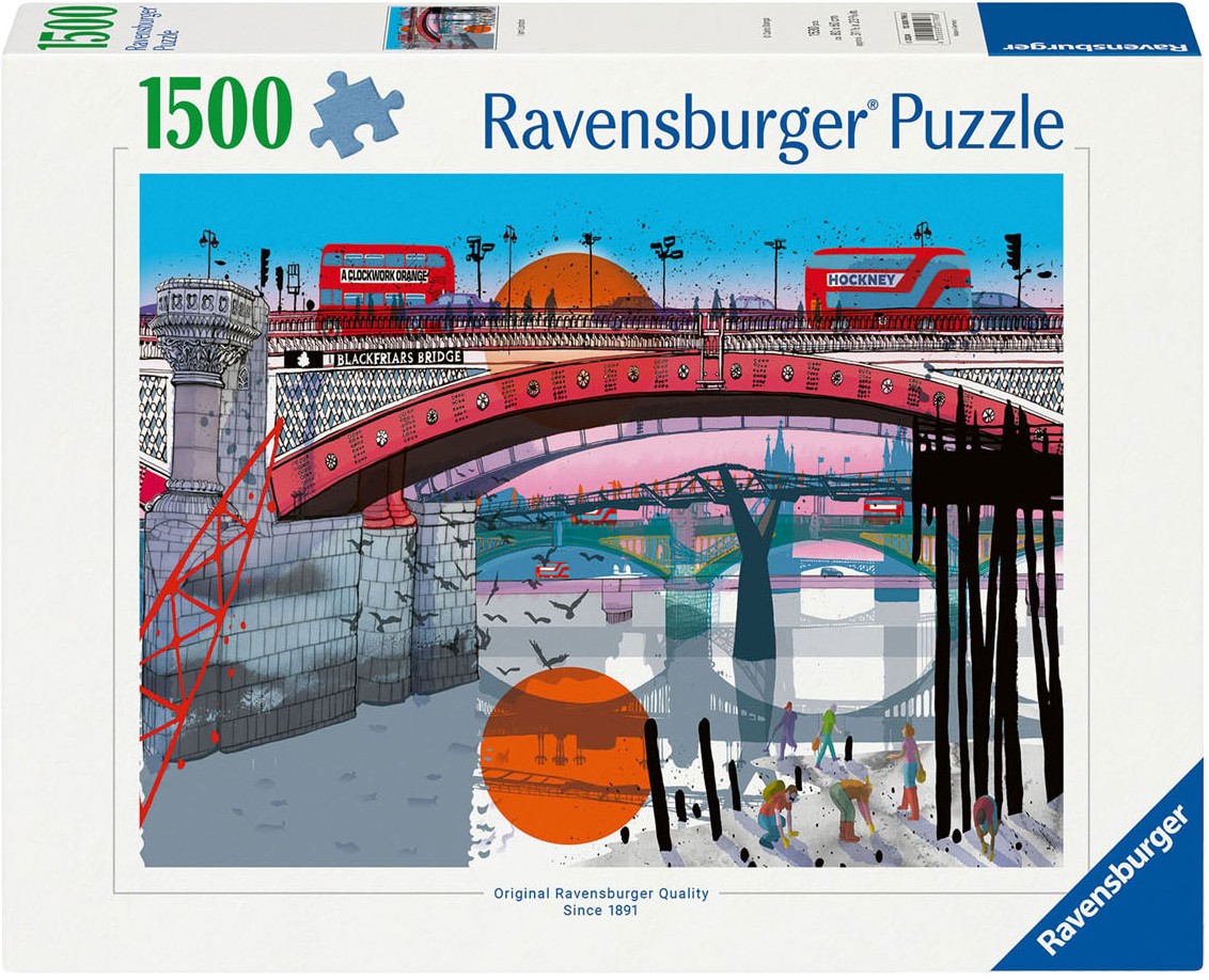Puzzle Ravensburger din  1500 piese - Aceasta este Londra.