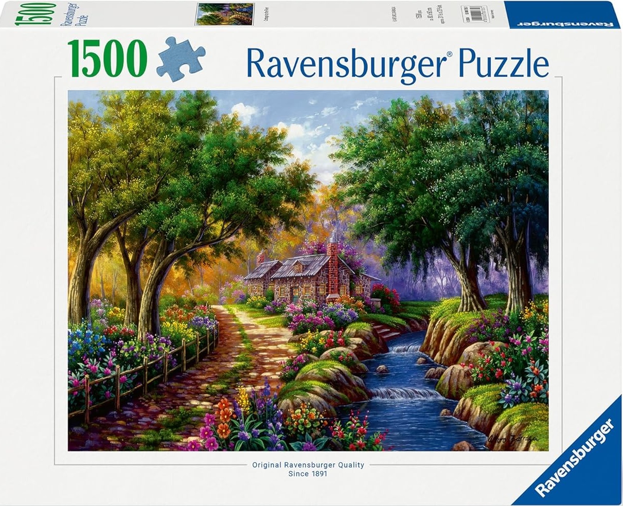 Puzzle Ravensburger din 1500 de bucăți - Vila River