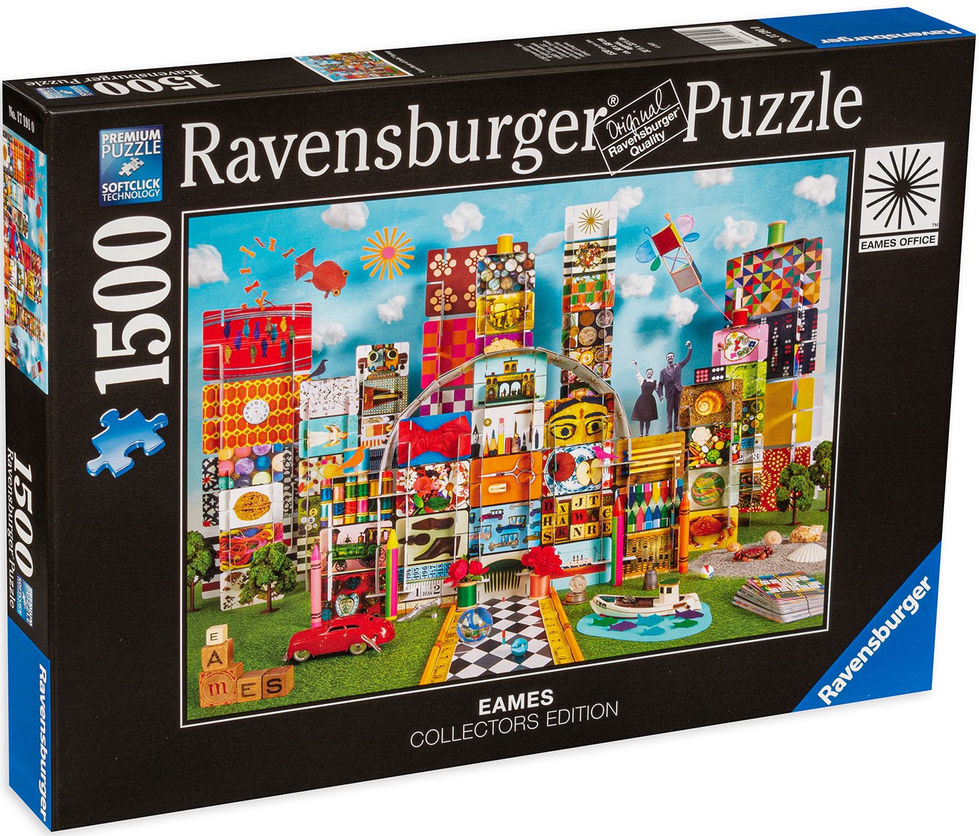 Puzzle Ravensburger din 1500 de piese - Casa de distracții