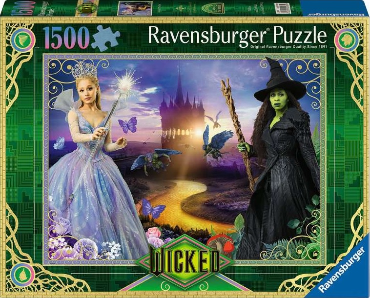 Puzzle Ravensburger din 1500 de bucăți- Răufăcător: Partea a Doua - Prieteni Eterni