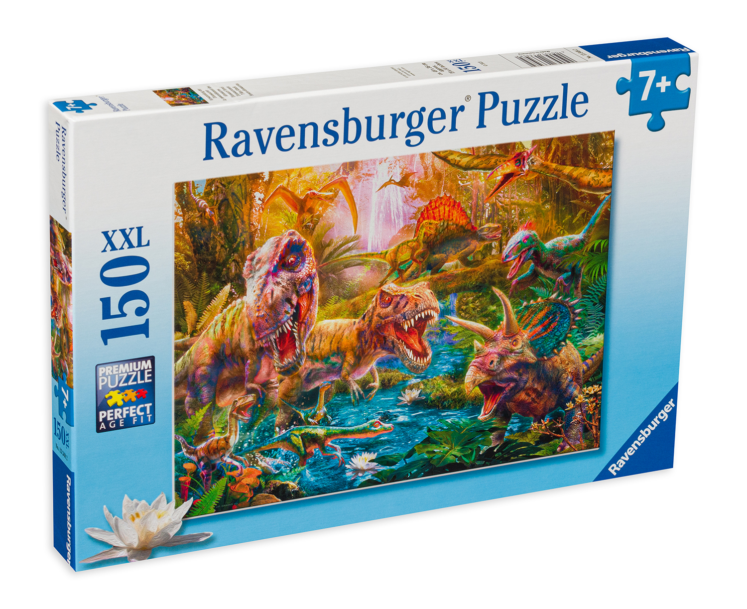 Puzzle Ravensburger din 150 XXL de piese - Dinozauri