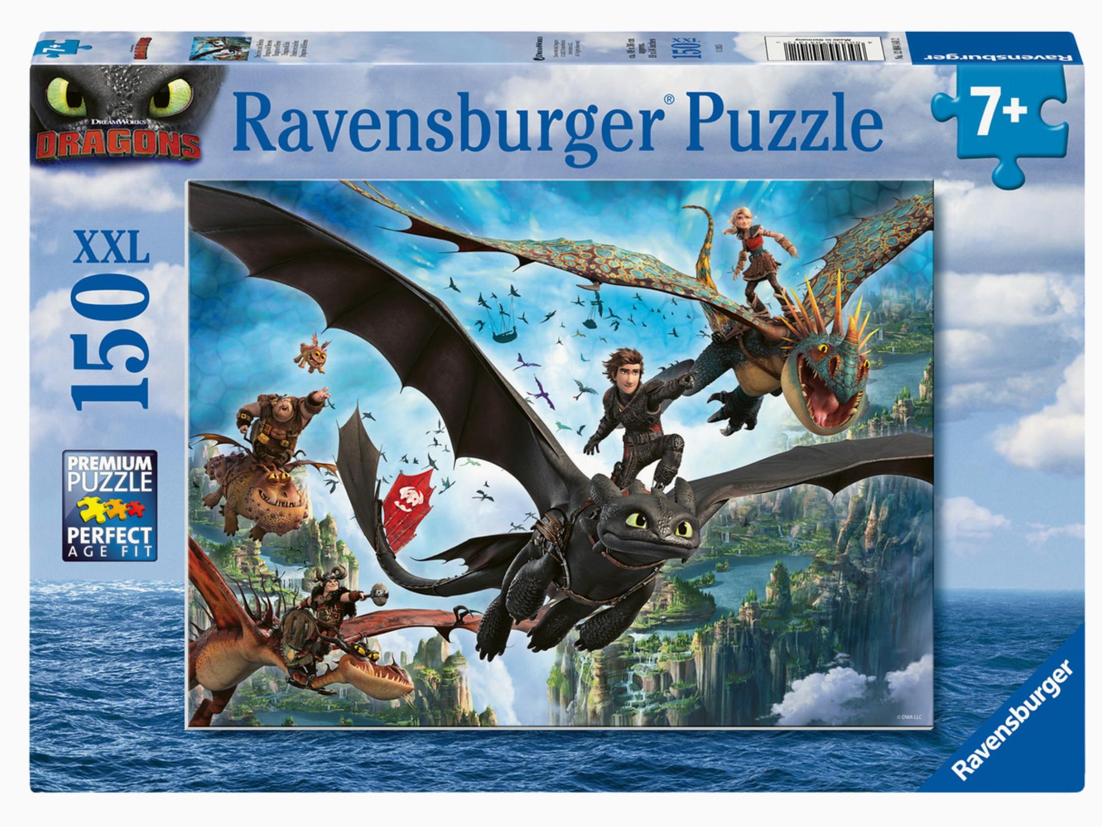 Puzzle Ravensburger din 150 XXL piese -Poarta Brandenburg