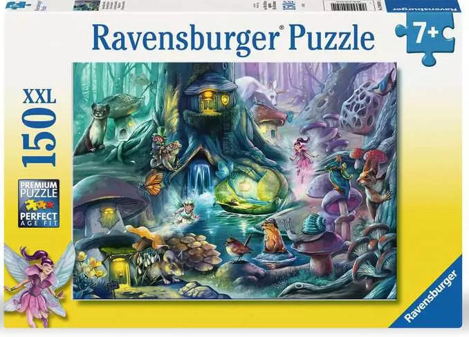 Puzzle Ravensburger din 150 XXL piese - Pădurea fermecată