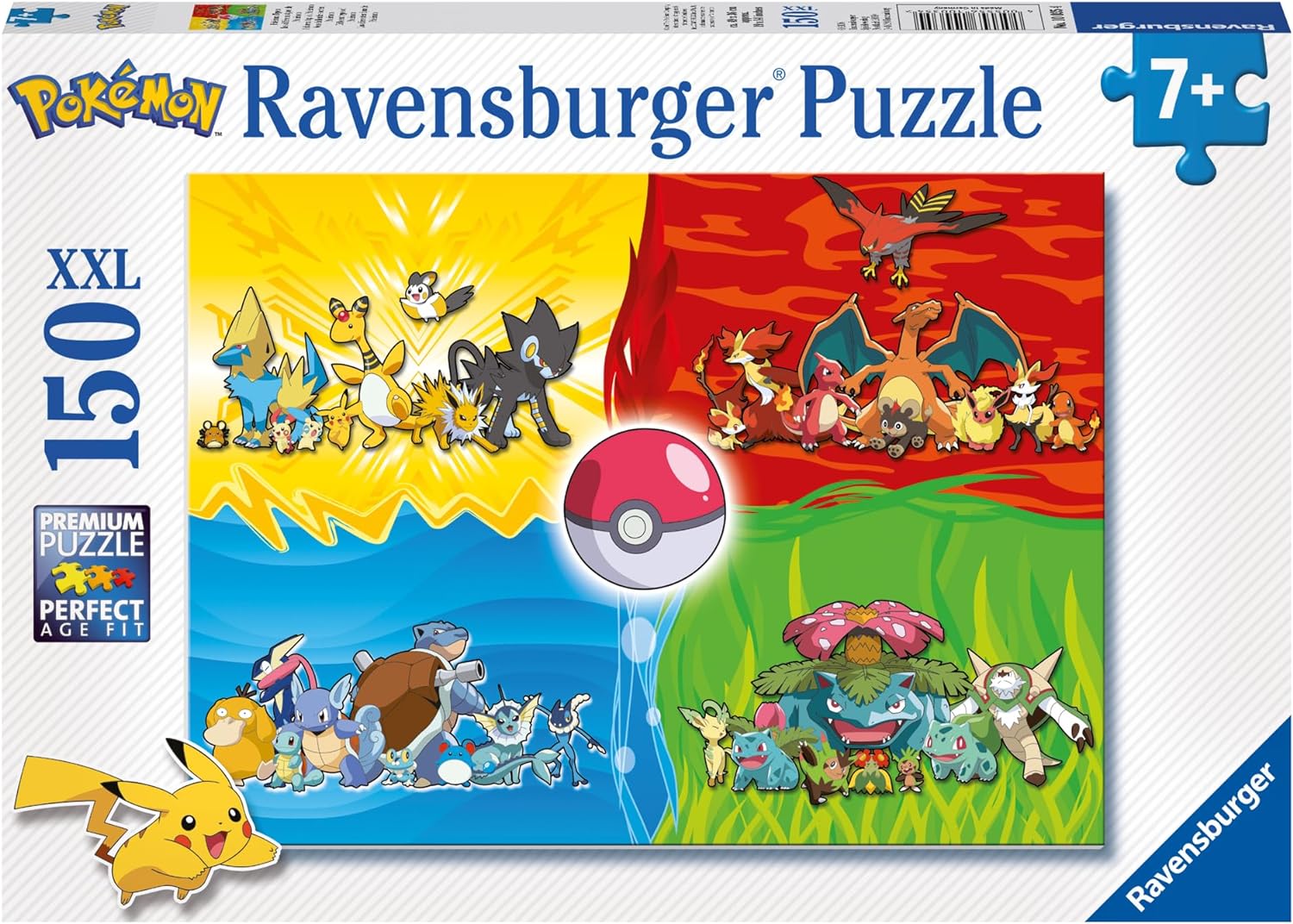 Puzzle Ravensburger din 150 XXL piese - Pokemon