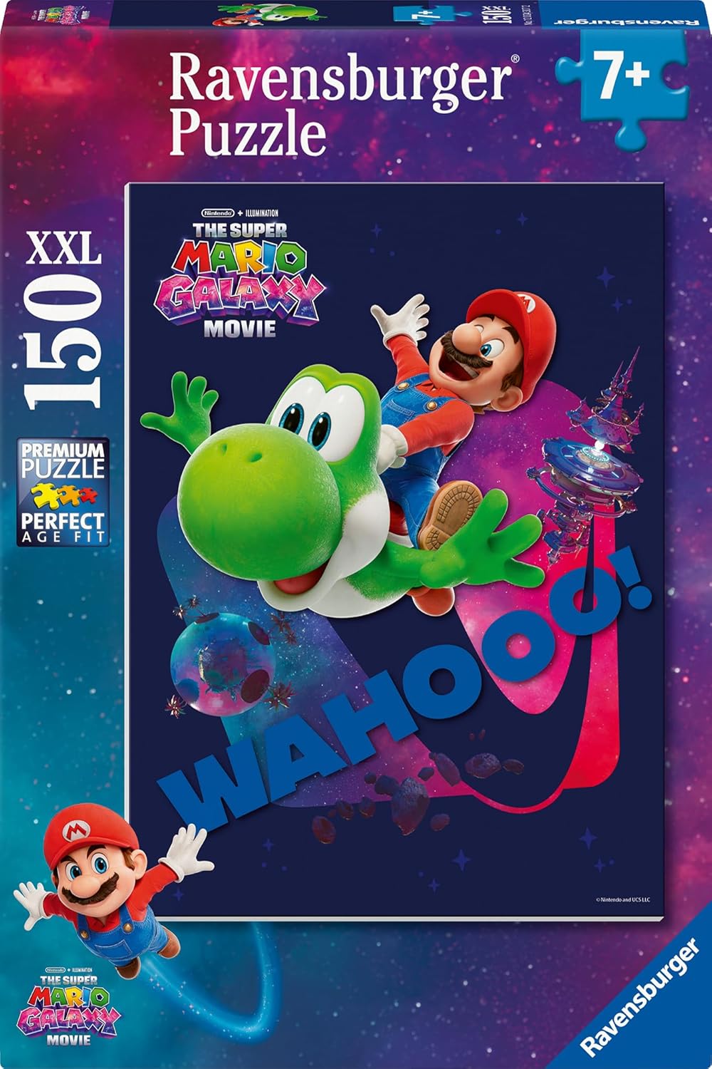 Puzzle Ravensburger din 150 XXL piese - Puterea lui Super Mario!