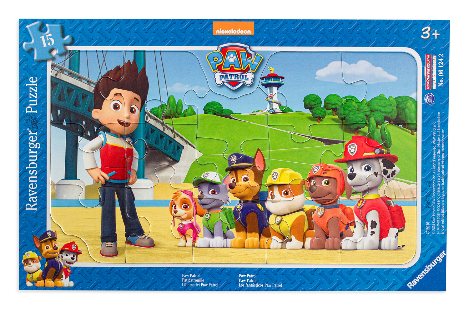 Puzzle Ravensburger din 15 de piese - Paw patrol