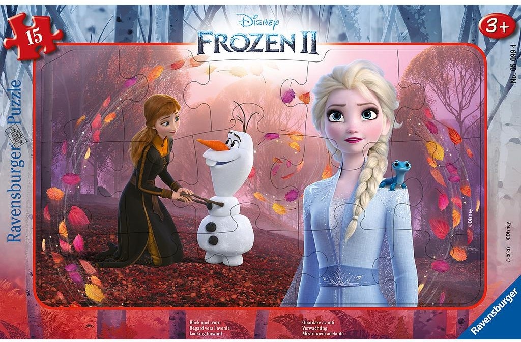 Puzzle Ravensburger din 15 de piese - Regatul înghețat 2