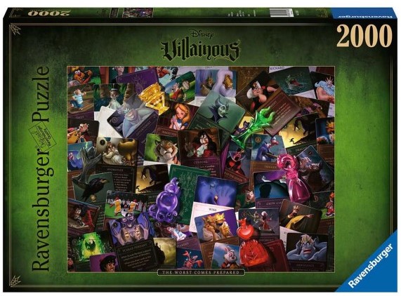Puzzle Ravensburger din 2000 de piese - Villainous: All Villains