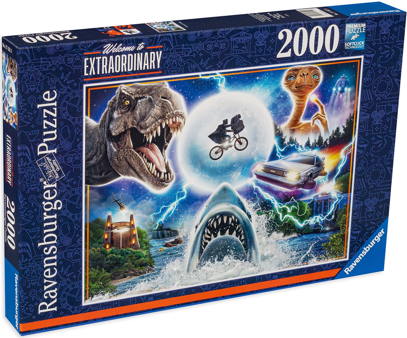 Puzzle Ravensburger din 2000 de piese - Alien
