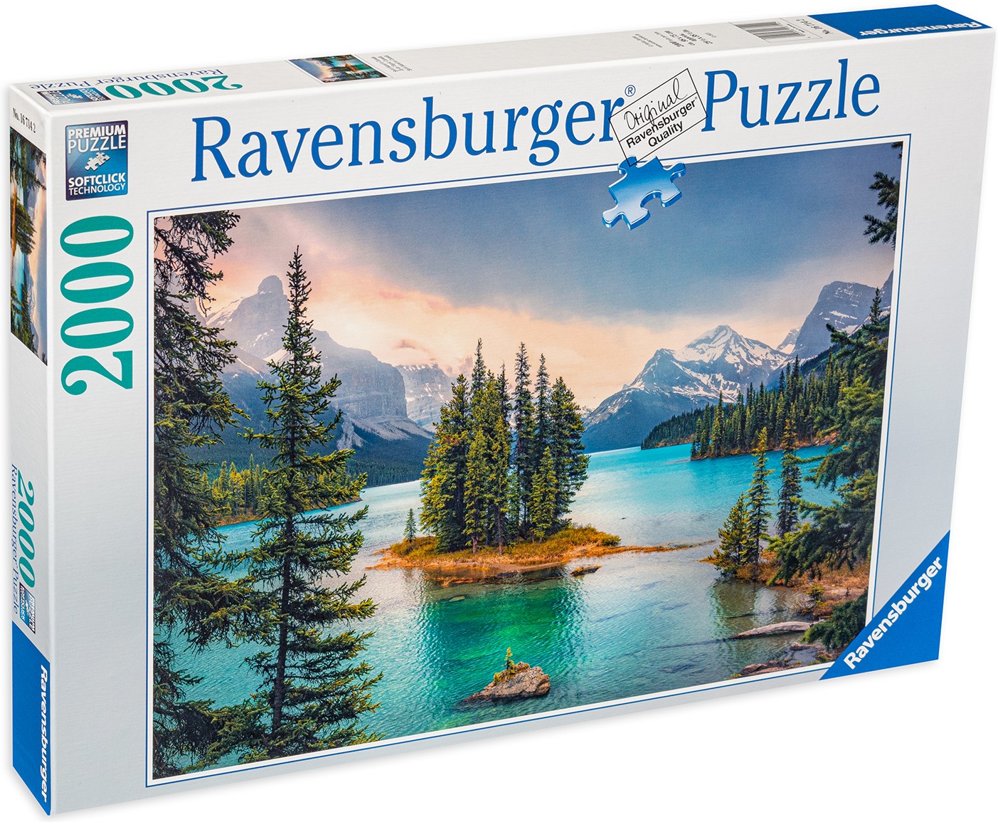 Puzzle Ravensburger din 2000 de piese - Frumusețea Canada