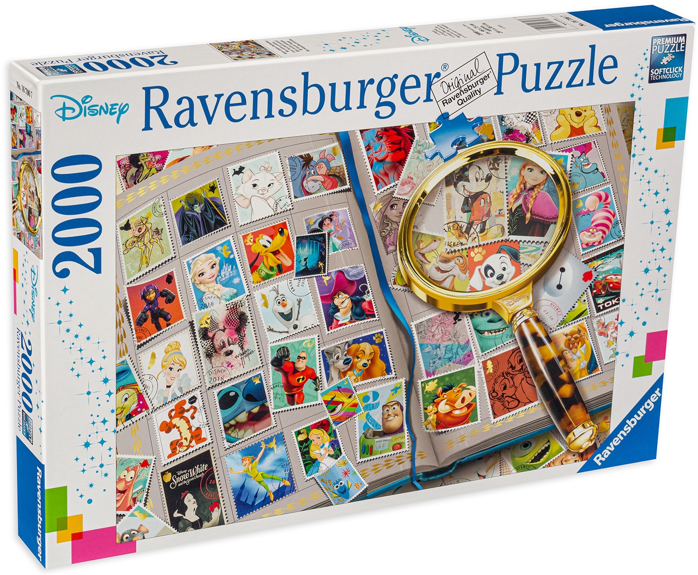 Puzzle Ravensburger din 2000 de piese - Albumul preferat Disney