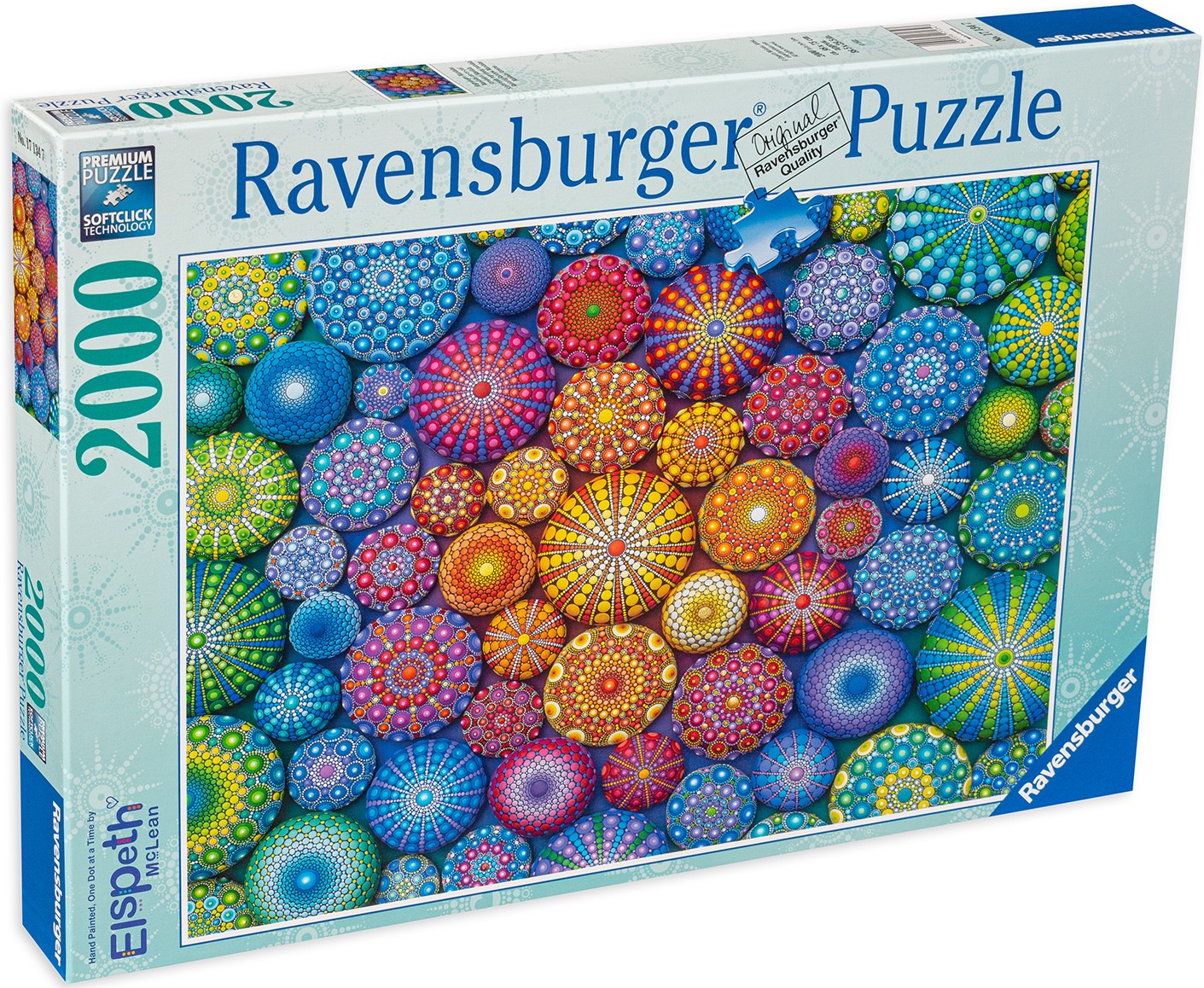 Puzzle Ravensburger din 2000 de piese - Mandala