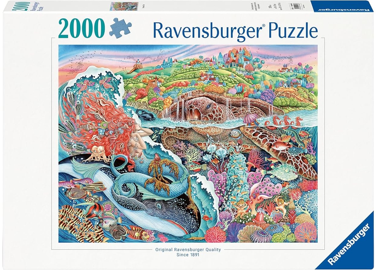 Puzzle Ravensburger din  2000 piese - Povestea de mare