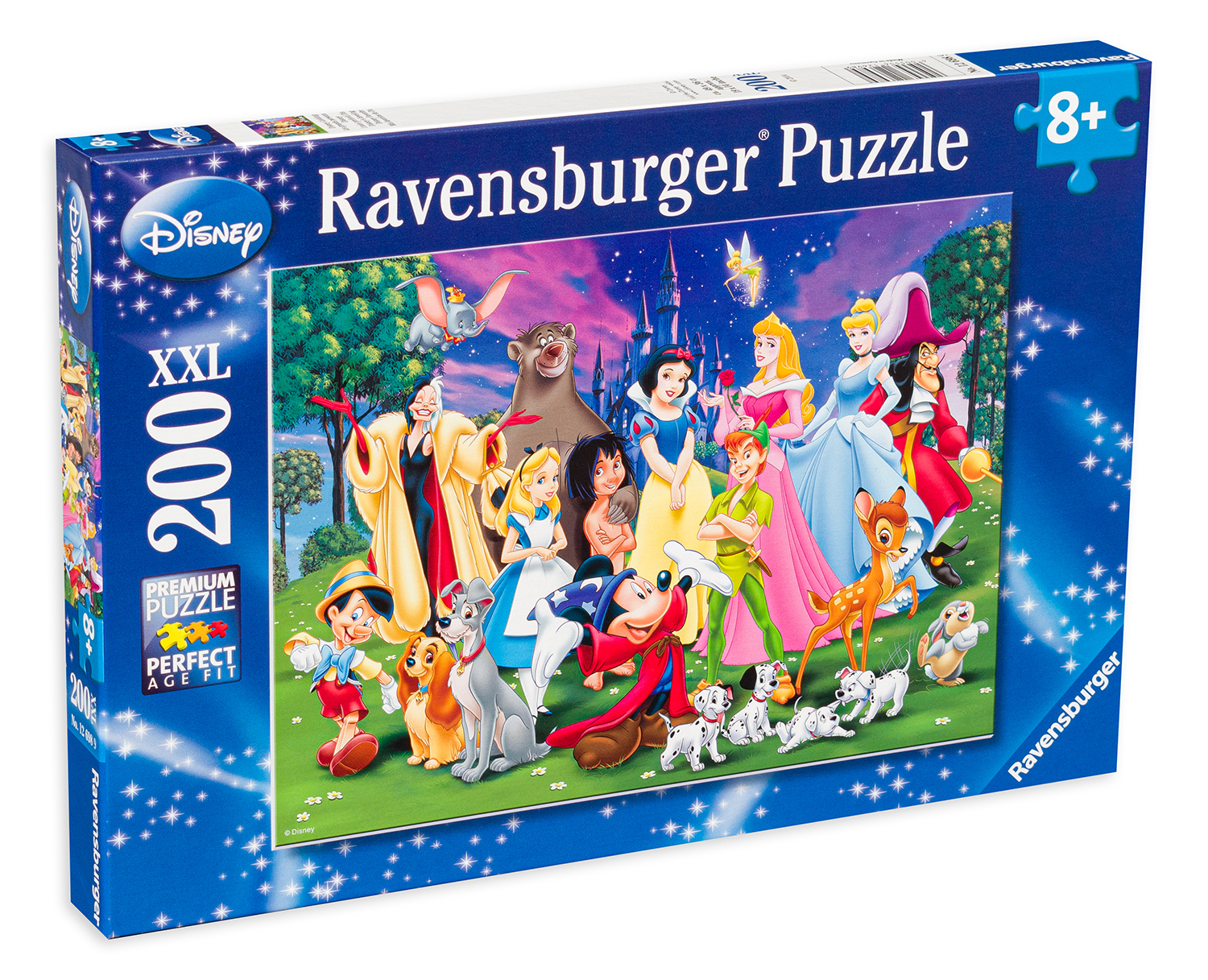 Puzzle Ravensburger din 200 XXL de piese - Eroii Disney