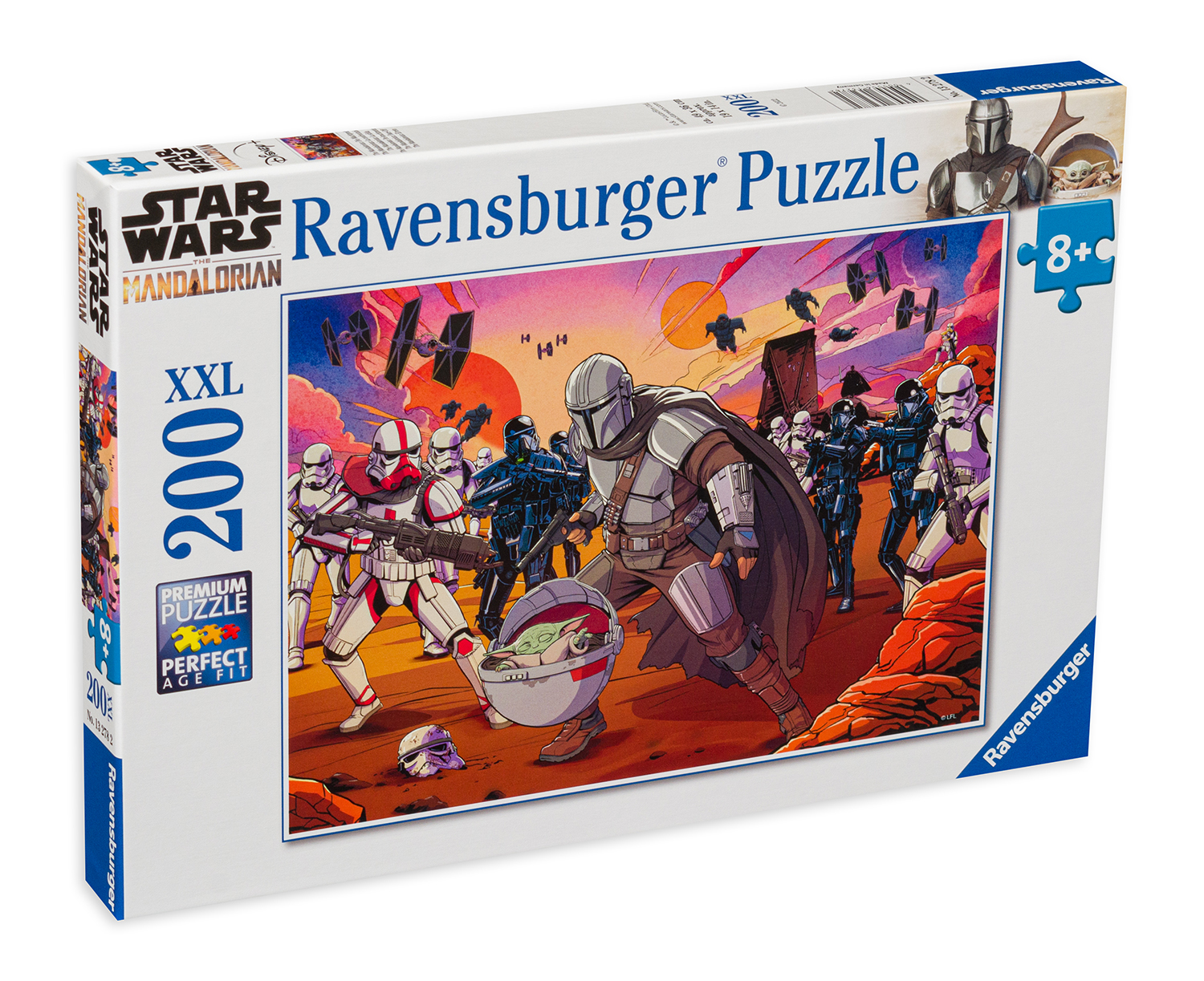 Puzzle Ravensburger din 200 XXL de piese - Mandalorianul