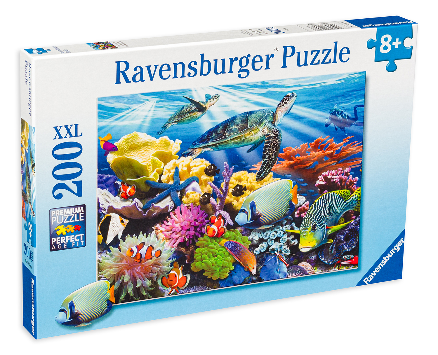 Puzzle Ravensburger din 200 XXL de piese - Lumea subacvatica