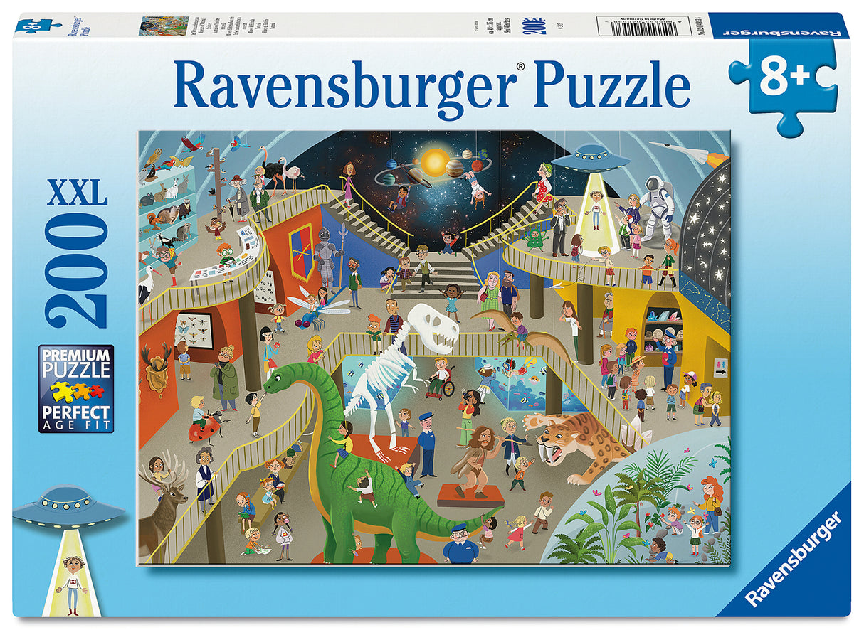 Puzzle Ravensburger din 200 XXL piese - Muzeul de Istorie Naturală