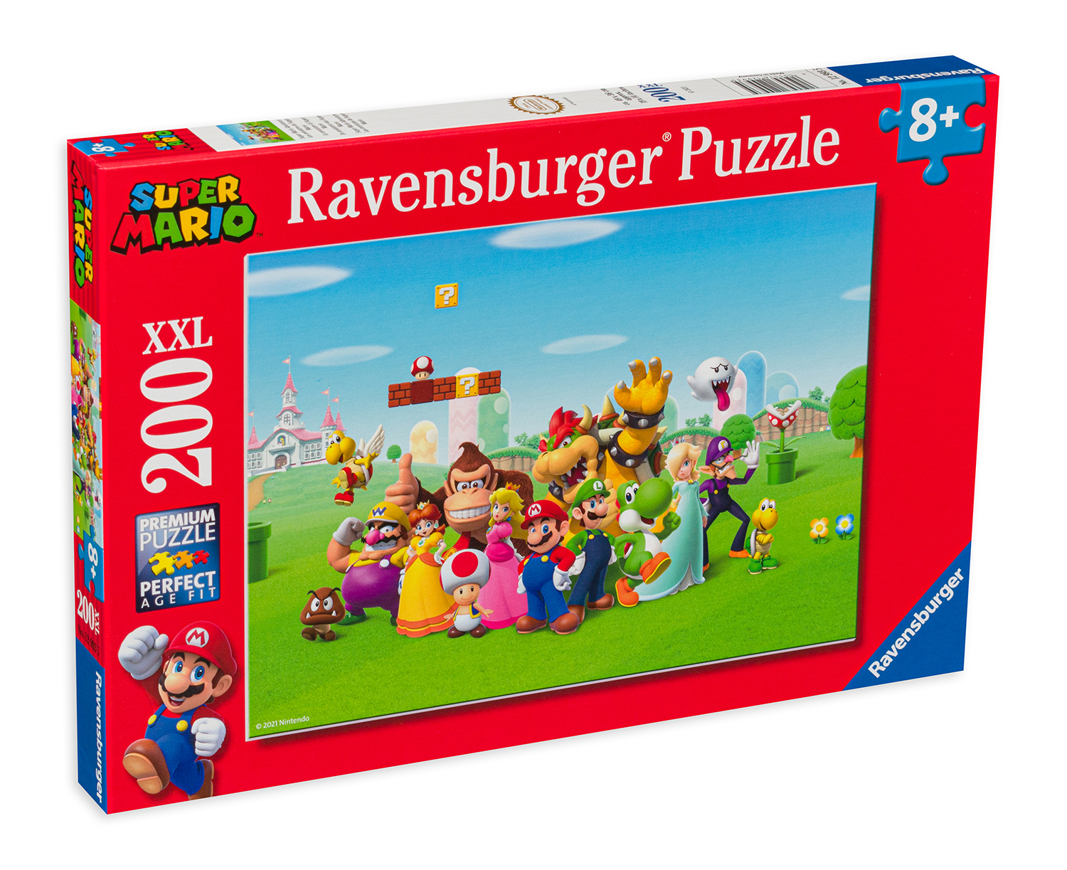 Puzzle Ravensburger din 200 XXL de piese - Super Mario