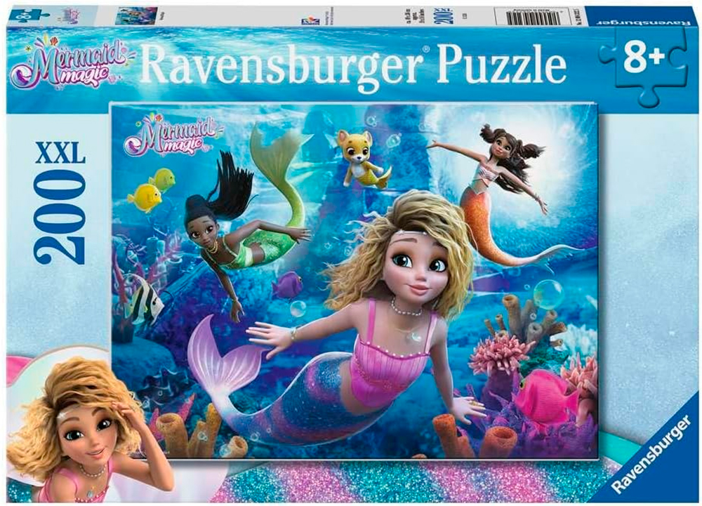 Puzzle Ravensburger din 200 XXL piese - Sirene magice