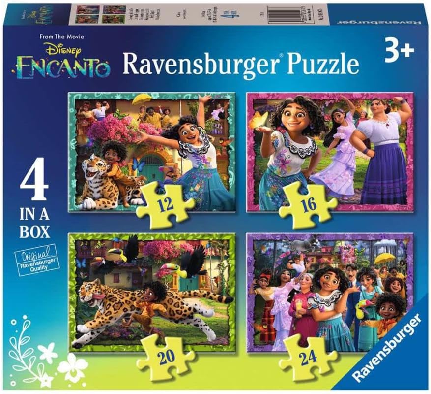 Puzzle Ravensburger din 24 de piese 4 în 1 - Encanto