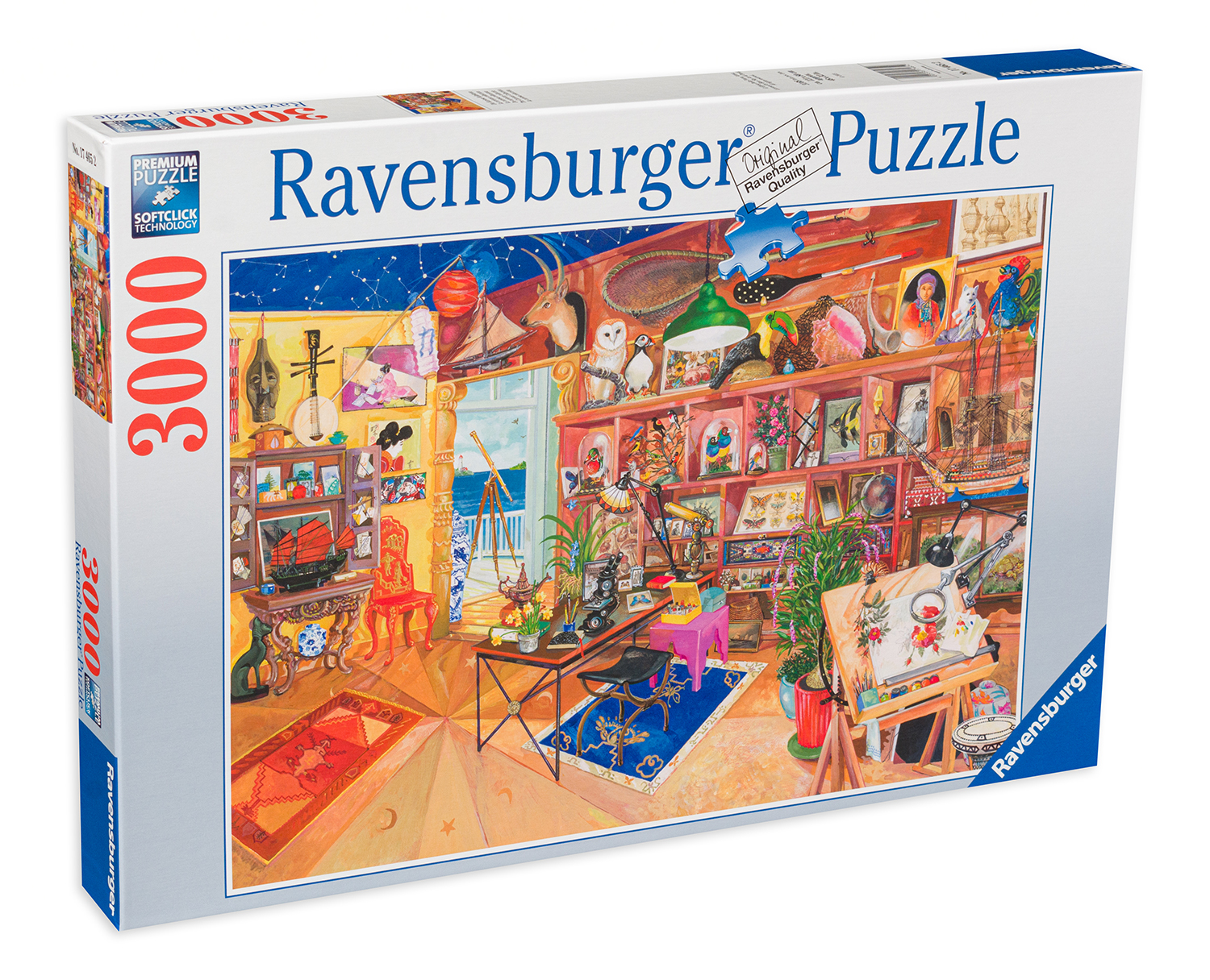 Puzzle Ravensburger din 3000 de piese - Colecția curioasă