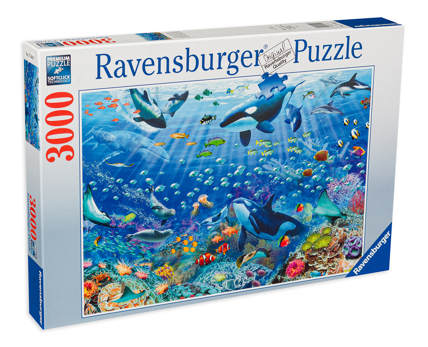 Puzzle Ravensburger din 3000 de piese - Sub apă
